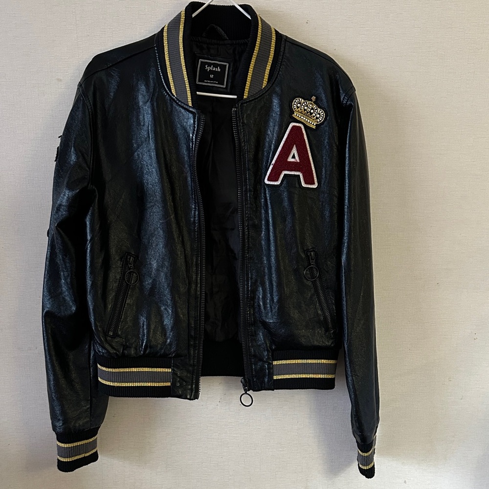 Splash Kids Jacket with Red Patch and Gold Trim